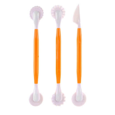 

3pcs Sculpture Pen Knife Carved Decor Model Tool Candy Cake Baking Mold