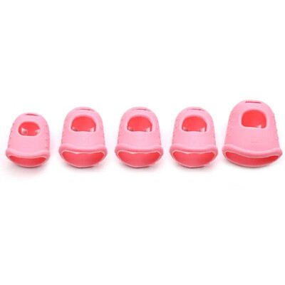 

5pcs Guitar Silicone Finger Fingertip Protectors for Guitar Ukulele Beginners 1pc  3pcs M 1pc L