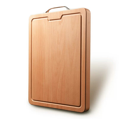 

SUPERTOWN eucalyptus metal handle thickened cutting board medium 5804