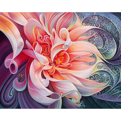 

5D DIY Full Drill Diamond Painting Flower Cross Stitch Embroidery Mosaic