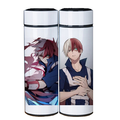 

CAR-TOBBY Anime My Hero Academia 350ml Thermos Vacuum Cup Water Bottle Mug Cosplay Gift