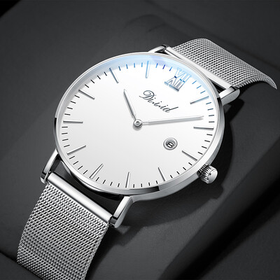 

Worm hole concept college entrance examination special watch mens thin ultra thin student trend Korean version of simple waterpro