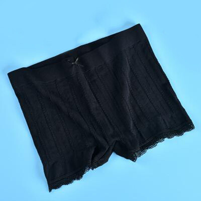 

Summer Womens Sexy Safety Shorts Lace Safety Pants Solid Color Seamless Boxers