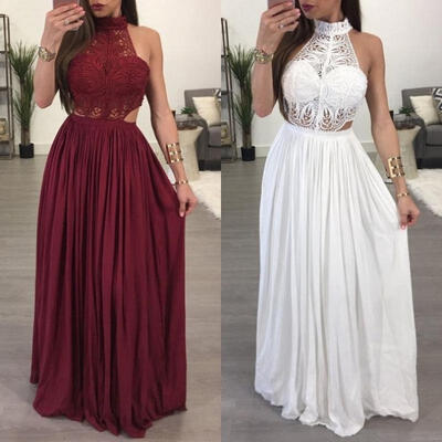 

Women&39s Summer Boho Casual Long Maxi Evening Party Cocktail Beach Dress Sundress