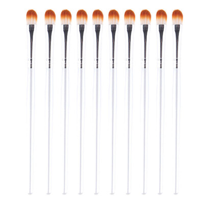 

Toponeto 10Pcs Makeup Cosmetic Tool Eyeshadow Eye Contour Powder Foundation Blending Brus