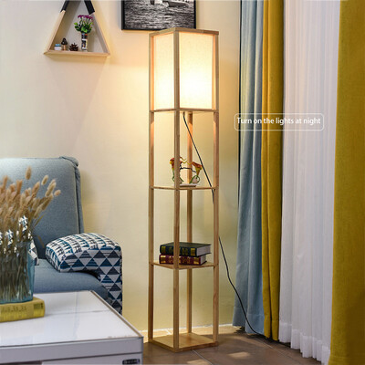 

Gobestart LED Shelf Floor Lamp Modern Conventional Lamp For Living Room And Bedroom