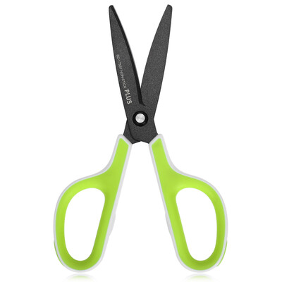 

PLUS SC - 175SF Stainless Steel Plating Fluorine Blade Scissors Paper Cutting Office Stationery