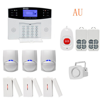 

〖Follure〗GSM Wireless Home Burglar Alarm System SOS Motion Door Window Sensor Security