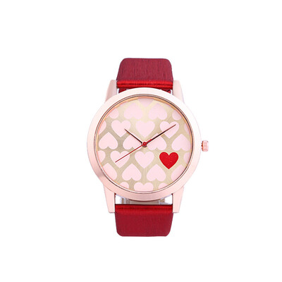 

Hot Simple Womens Watches Best Sellers Montre Femme Relogio Feminino Fashion Ins Style Have A Lovely Love Pattern Kol Saati