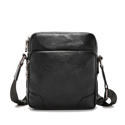 

Fashion Male Single Shoulder Bag Cortical Street Slant Bag Recreational iPad Mobile Bag Backpack Tide