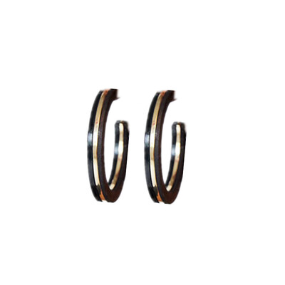 

AOTEMAN Exaggerated Statement Hoop earrings For Women 2019 ZA New Arrival Trendy Pendientes Accessiries Vintage Earring