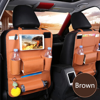

Multi Functional Storage Bag Car Seat Back Protector Dust-proof Children Kick Mat Storage Bag