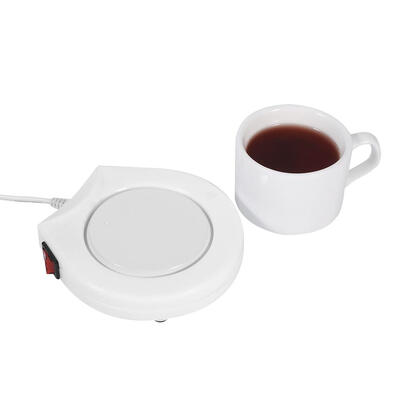 

mug pad electric powered pad 110V White Electric Powered Cup Warmer Heater Pad Coffee Tea Milk Mug