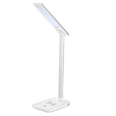 

Folding Dimmable LED Touch Desk Lamp Night Light USBWireless Phone Charger