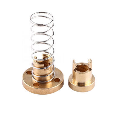 

Greensen Anti-Backlash Spring Loaded Elimination Gap Nut for T8 Threaded Rod Lead Screw 3D Printer Part