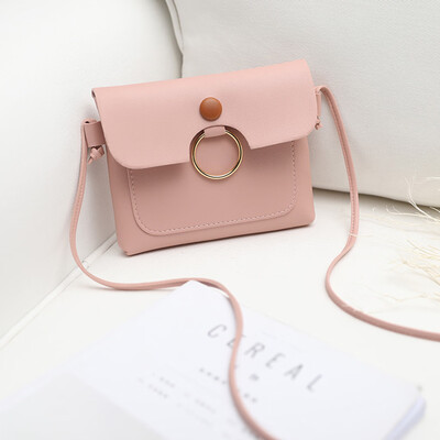 

Tailored Womens Fashion Solid Color Shoulder Bag Fresh Multi-Function Coin Purse