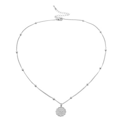 

Star Zodiac Sign 12 Constellation Necklaces & Pendants Choker Beads Coin Necklaces for Women Long Chain Necklace bijoux femme