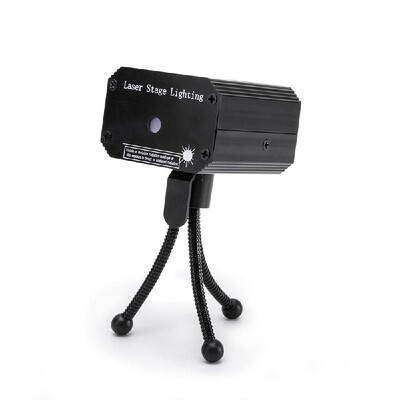 

LED Party Lights Projector Stage Lights Mini Auto Flash RGB Sound Activated for Disco DJ Party Home Birthday Wedding