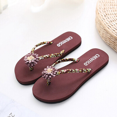 

Rose Ladies Slim Women Beach Flip Flops Flipflops Sandals Shoes Bath Slippers Sandals