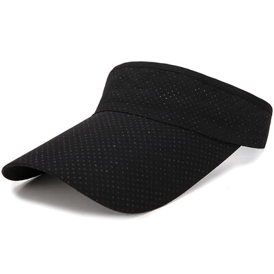 

Visor Sun Hat Golf Tennis Beach Cap Adjustable Summer Plain Colors Sandwich