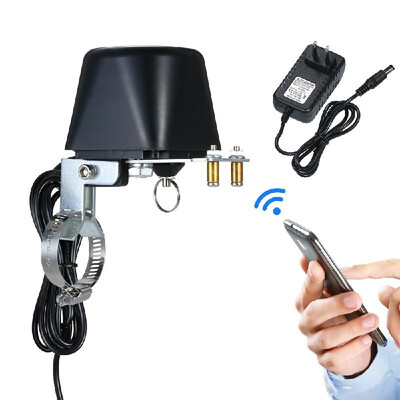 

Smart Wi-Fi Control Water Valve with Adjustable Mounting Bracket Wireless Electric Gas Valve Controller for iOS Android APP Contr