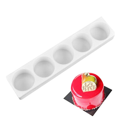 

3D Silicone Mousse Cake Mold Reusable Non-stick DIY Kitchen Baking Mold Cup For Chocolate Truffle Pudding Jelly Desserts