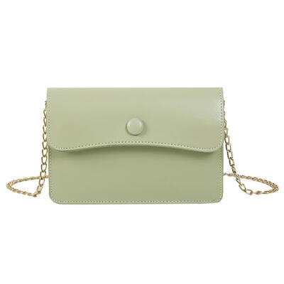 

Solid Color Clutch Women Leather Shoulder Messenger Small Square Flap Bags