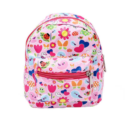 

Fashion Children Girls Mini Backpack 3D Colorful Floral Print School Bags
