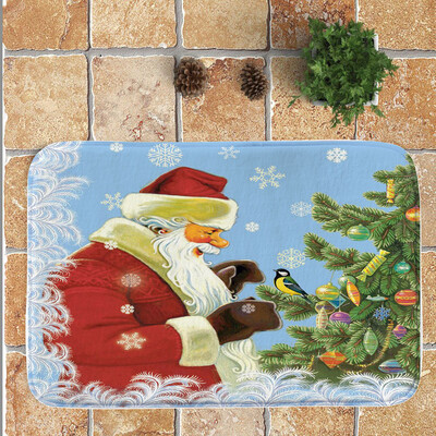 

〖Follure〗Merry Christmas Welcome Doormats Indoor Home Carpets Decor 40x60CM