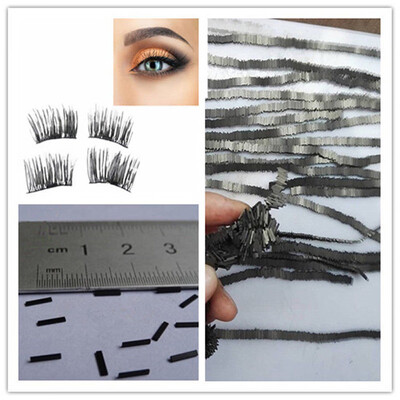 

〖Follure〗14Pcs Reusable-Magnet-Sheet-For-3D-Magnetic-False-Eyelashes-Extension-Handmade