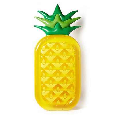 

Giant Floats Pineapple Bed Swimming Pool Ring Inflatable Pool Float Raft For Child & Adult Water Toys Party