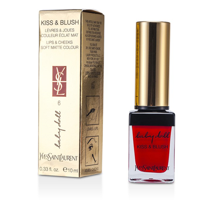 

YVES SAINT LAURENT - Baby Doll Kiss & Blush - 06 Rouge Libertine 10ml033oz