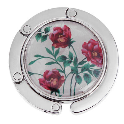 

Flower Tree Foldable Hook Bag Cloth Holder Handbag Desk Portable Hanger