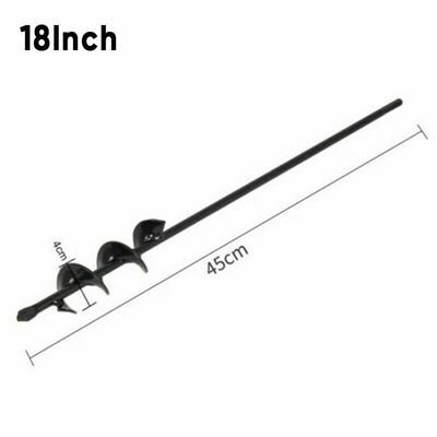 

Spiral Drill Bit Auger For Garden Farm Planting Digging Seedling