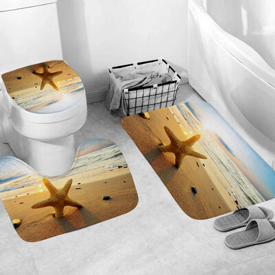 

〖Follure〗3pcs Non-Slip Fish Scale Bath Mat Bathroom Kitchen Carpet Doormats Decor