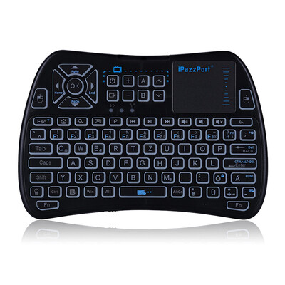 

iPazzPort KP - 810 - 61 Wireless Mini Keyboard Backlight Function with Touchpad