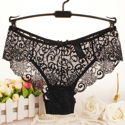 

Toponeto Women Lace Panties Underwear Transparent Comfort Breathable Plus size SXL
