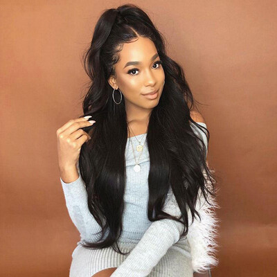 

〖Follure〗Womens Fashion Wig Black Synthetic Hair Long Wigs Wave Curly Wig