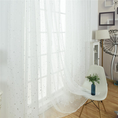 

Door Window Curtain Drape Panel Sheer Scarf Valances Home Decor