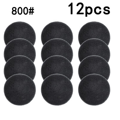 

12Pcs Nylon 150mm Round Hook & Loop Mops Nylon Scouring Pad For Kitchen Cleaning