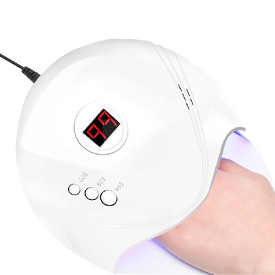 

36W Smart LED UV Nail Lamp with LCD Screen 3 Timers USB Charging Nail Dryer Portable Curing Lamps Intelligent Fingernail & Toena