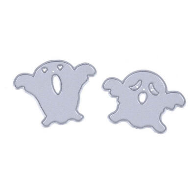 

2pcs Ghost DIY Metal Embossing Stencil Scrapbook Cutting Die Album Cards