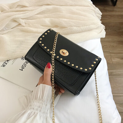 

Tailored Womens 2019 New Personality Single Shoulder Chain Wild Messenger Bag
