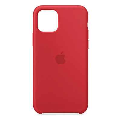 

Apple iPhone 11 Pro Silicone Case-Red