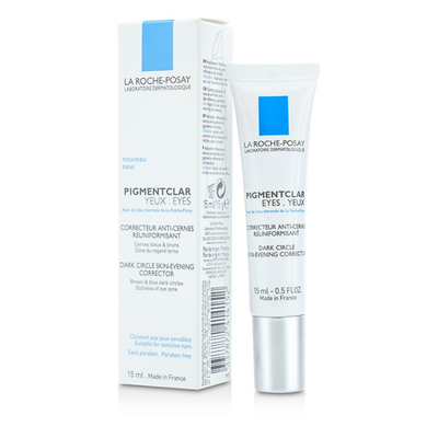 

LA ROCHE POSAY - Pigmentclar Eyes Dark Circle Skin-Evening Corrector - For Sensitive Eyes 15ml051oz