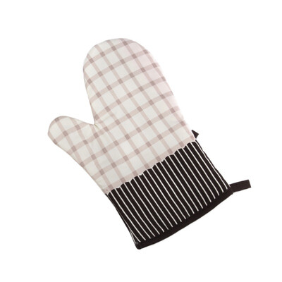 

Kitchen Dotted Oven Mitts Multi-functional Baking BBQ Heat insulation Gloves Non-slip Pot Holder Kitchen Cotton Glove 1 Piece