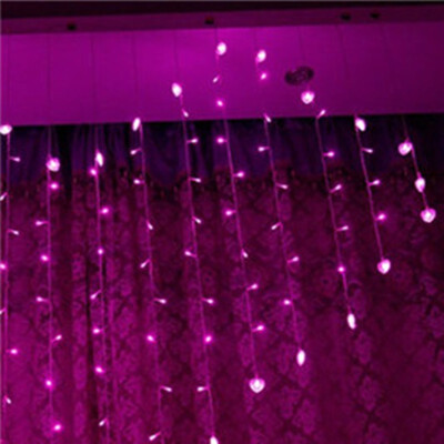 

Led String Heart Shape 2x15m LED Garland Christmas Lights 220V Cortina de Led Tree romantic Wedding Decoration