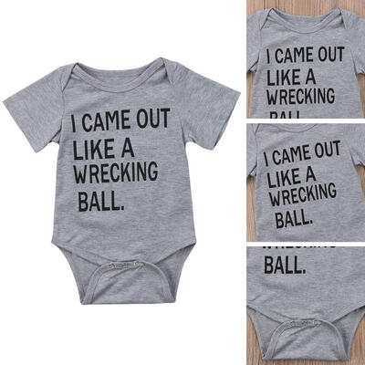 

Infant Toddler Baby Boy Girl Cotton Romper Jumpsuit Bodysuit Kids Clothes Outfit