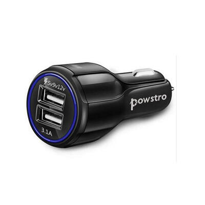 

Powstro Quick Charge 30 Dual USB Car Charger QC30 Fast Charging Mobile Phone Chargers