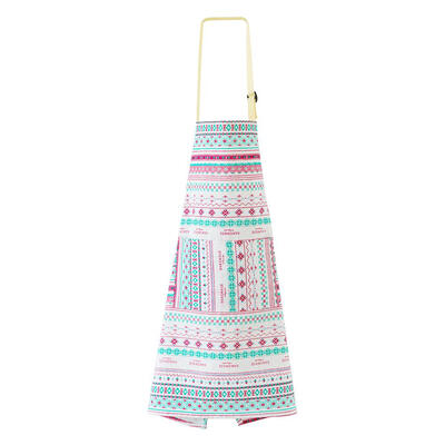 

Fashion Adjustable Cotton Kitchen Apron for Cooking Restaurant Pinafore